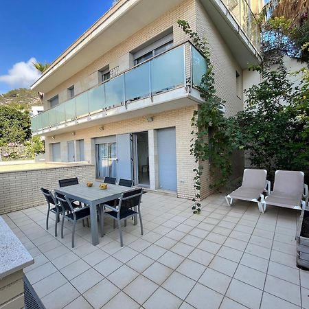 Апартаменты Tranquil Duplex In Sitges, Barcelona,Sea Views, Parking, Terrace Экстерьер фото
